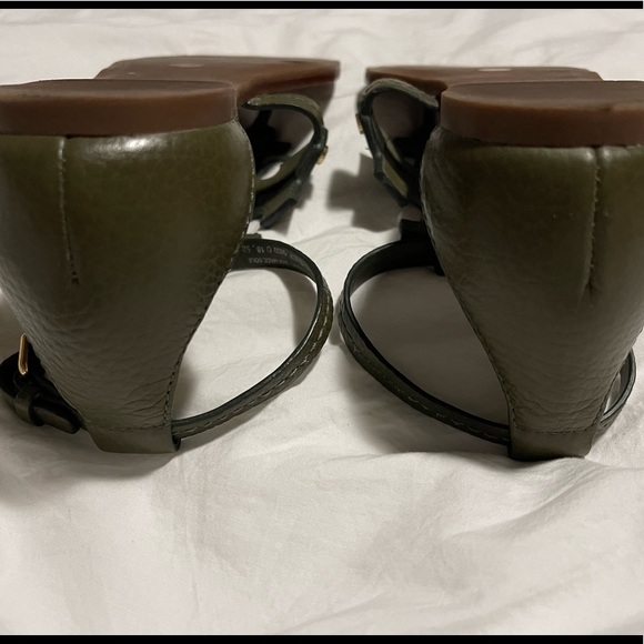 Tory Burch Phoebe Logo Thong Sandals Size 6M - Picture 6 of 8